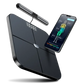 Hume Body Pod with Hume app on smartphone